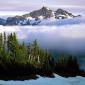 Cloud Cover, Mount Rainer National Park, Washington